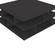 Mille-Feuille Coffee Table Black by Temahome