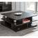 Mille-Feuille Coffee Table Black by Temahome