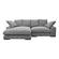 [NYC Deal] Plunge Sectional Anthracite by Moe's Home Collection