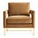 Avery Cognac Velvet Chair by TOV Furniture