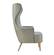 Julia Gray Wingback Chair by TOV Furniture