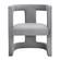 Ada Gray Velvet Chair by TOV Furniture