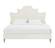 Serenity Cream Velvet King Bed by TOV Furniture