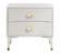 Divine White Nightstand by TOV Furniture