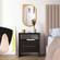 Libre Black Nightstand by TOV Furniture