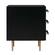 Trident Black Nightstand by TOV Furniture