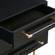 Trident Black Nightstand by TOV Furniture
