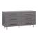 Trident Gray 6 Drawer Dresser by TOV Furniture