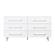 Trident White 6 Drawer Dresser by TOV Furniture