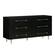 Trident Black 6 Drawer Dresser by TOV Furniture