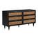 Sierra Noir 6 Drawer Dresser by TOV Furniture