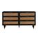 Sierra Noir 6 Drawer Dresser by TOV Furniture