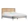 Kavali Gray Velvet King Bed by TOV Furniture