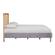 Kavali Gray Velvet King Bed by TOV Furniture