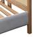 Kavali Gray Velvet King Bed by TOV Furniture