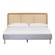 Kavali Gray Velvet King Bed by TOV Furniture