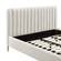 Angela Cream King Bed by TOV Furniture