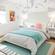 Arabelle White Velvet King Bed by TOV Furniture