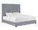 Arabelle Gray Velvet King Bed by TOV Furniture