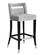 Hart Gray Velvet Counter Stool by TOV Furniture