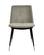 Evora Gray Velvet Chair w/Silver Legs - Set of 2 by TOV Furniture