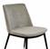 Evora Gray Velvet Chair w/Silver Legs - Set of 2 by TOV Furniture