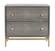 Pesce Gray Shagreen Nightstand by TOV Furniture