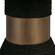 Rishi Black Rope Round Dining Table by TOV Furniture