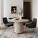 Chelsea Ash Wood Round Dining Table by TOV Furniture