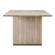 Chelsea Ash Wood Rectangular Dining Table by TOV Furniture