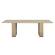 Chelsea Ash Wood Rectangular Dining Table by TOV Furniture