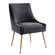 Beatrix Gray Velvet Side Chair by TOV Furniture