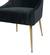Beatrix Black Velvet Side Chair by TOV Furniture