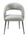 Rocco Slub Gray Dining Chair by TOV Furniture