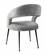 Rocco Slub Gray Dining Chair by TOV Furniture