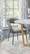 Rocco Slub Gray Dining Chair by TOV Furniture