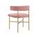 Kim Performance Blush Velvet Dining Chair by TOV Furniture