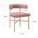 Kim Performance Blush Velvet Dining Chair by TOV Furniture