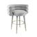 Betty Gray Velvet Counter Stool by TOV Furniture