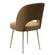 Swell Cognac Velvet Chair by TOV Furniture