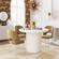 Swell Cognac Velvet Chair by TOV Furniture