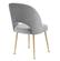 Swell Light Gray Velvet Chair by TOV Furniture