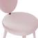 Kylie Bubblegum Velvet Dining Chair by TOV Furniture