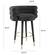Betty Black Velvet Bar Stool by TOV Furniture