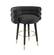 Betty Black Velvet Counter Stool by TOV Furniture