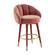 Myla Salmon Swivel Counter Stool by TOV Furniture