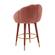 Myla Salmon Swivel Counter Stool by TOV Furniture