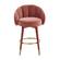 Myla Salmon Swivel Counter Stool by TOV Furniture