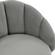 Myla Light Gray Swivel Counter Stool by TOV Furniture