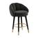 Myla Black Swivel Counter Stool by TOV Furniture